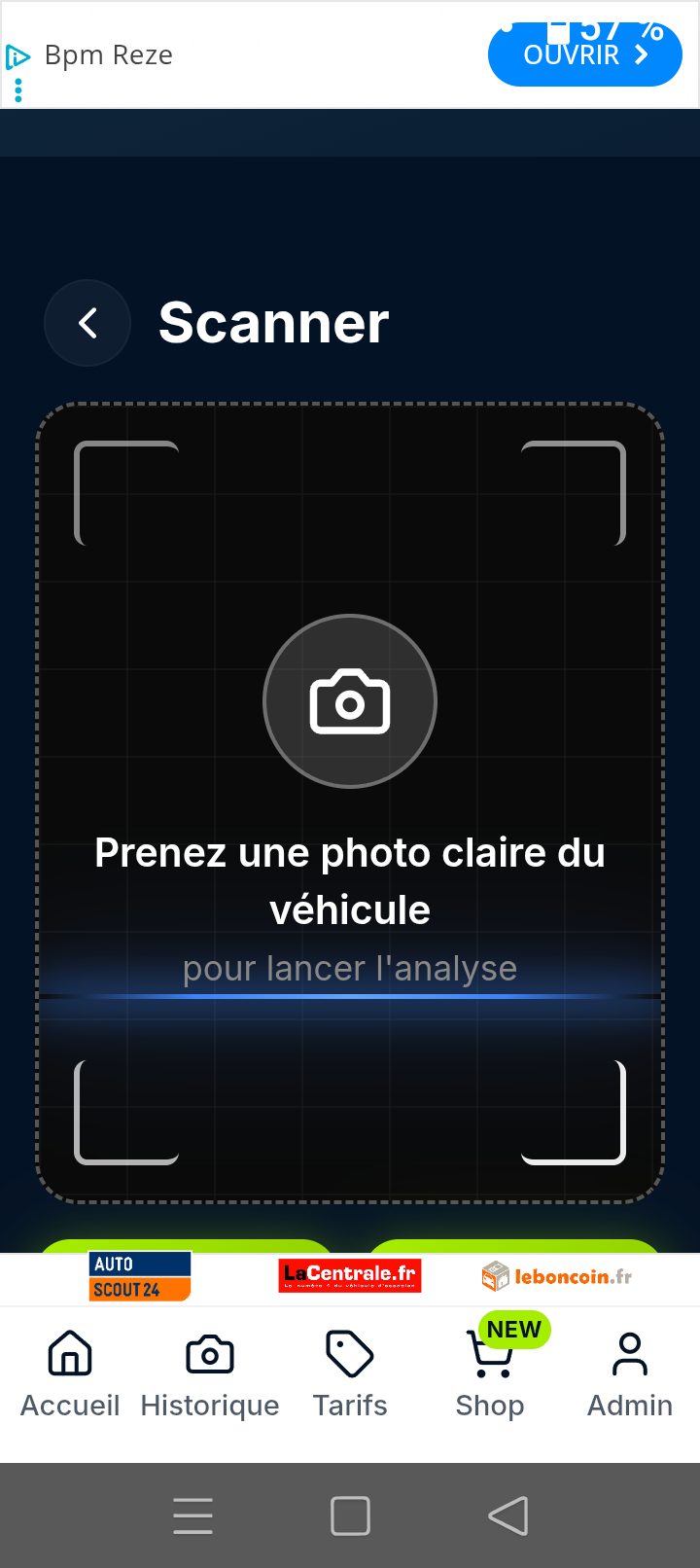 Auto Scan - Expertise Automobile IA